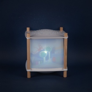 Lampade veghe  magică cu cântece de leagăn și USB