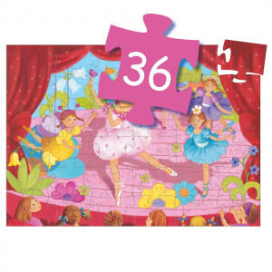 DJ07227-Puzzle Balerina, Djeco