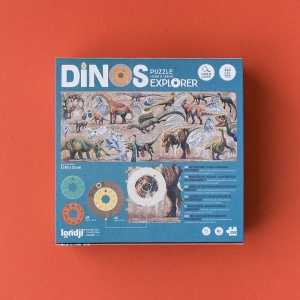 Lj_PZ567U-Puzzle Dino Explorer, Londji