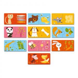 DJ08166-Puzzle animale, Djeco