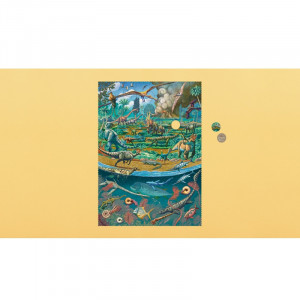PZ600 Puzzle Age of dinosaurs Londji