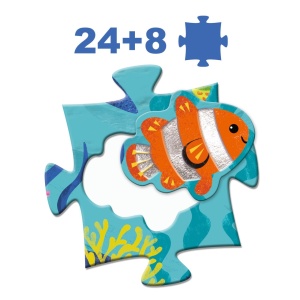 DJ07166-Puzzle gigant Aventuri in mare, Djeco