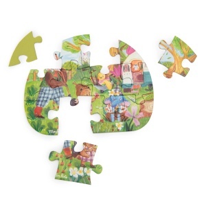 MR_681440 - Set 4 puzzle-uri copii Les Minouchkas 12 piese