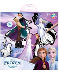 Set creativ de razuit Abtibilduri Frozen
