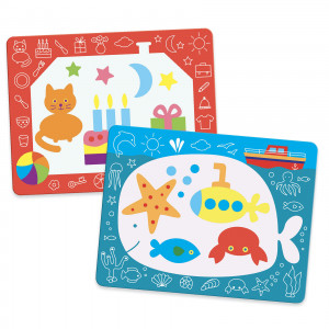 DJ09067-Set educativ pentru pictură fără murdărie, Djeco