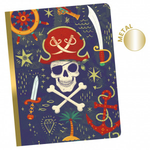 DD03567-Caiet de notite cu linii si ilustratii Steve, Djeco