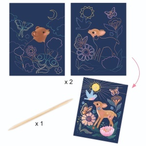 Set creativ pentru copii – activități educative cu animale drăgălașe