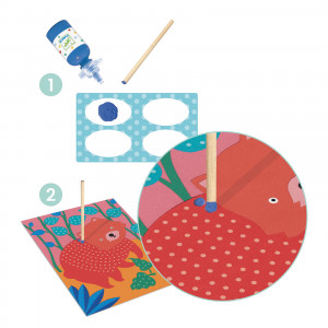 DJ09689-Pictam cu buline Pointillisme, Djeco