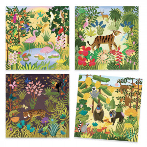 DJ09375-Planse transfer Un moment in timp Inspired by Le Douanier Rousseau, Djeco 