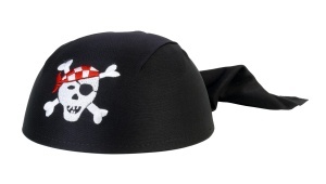 Boneta neagra de pirat pentru copii, Souza!