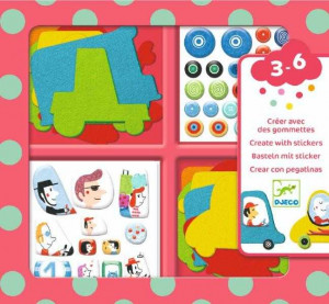 DJ09051-Atelier creativ colaje Masini, Djeco