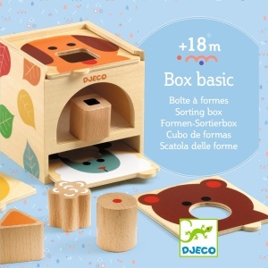 Cutia BasicBox deschisă cu toate accesoriile în interior