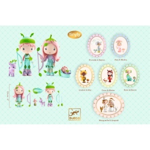 DJ06960 - Cutie figurine colectia Tinyly Lily Sylvestre, Djeco
