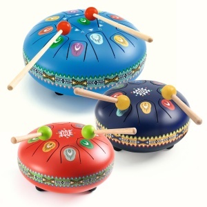 modele de instrument de percutie toba tambur Djeco