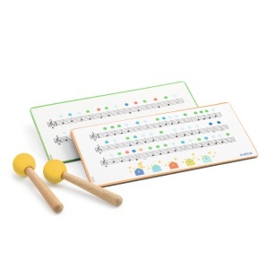DJ06035-Tobă pentru copii ilustrată colorat, Djeco