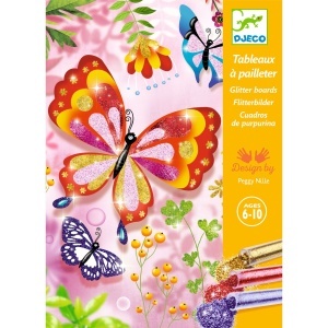 DJ09503-Joc creativ cu sclipici Fluturi, Djeco