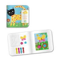DJ09887-Kit creativ Bebe deseneaza cu buline, Djeco