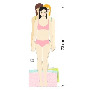 DJ09825 - Manechin pentru joc creativ Un dressing modern, Djeco