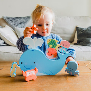 OTT12051_Joc de echilibru din lemn cu vietatiile marii, Orange Tree Toys 