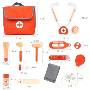 UM_1346 - Accesorii medical jucarie din lemn, Umu Toys