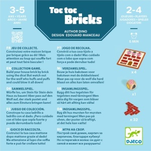 Toc toc bricks, joc pentru 2-4 jucatori, +3 ani