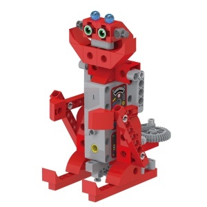 8 roboți cu motor și roți dințate.