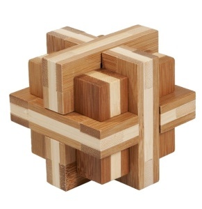 Puzzle din bambus Fridolin nivel 5 din 5