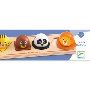DJ01120 Puzzle din lemn Animale salbatice
