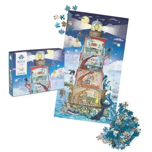 Detaliu imagine puzzle far tematică marină