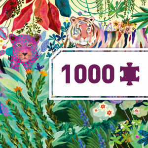 DJ07647-Puzzle galerie 1000 pieseTigrii curcubeu, Djeco