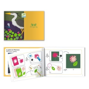 Set creativ 3D din hârtie pentru copii 7–12 ani – creează 4 tablouri cu efecte metalice, perlate și embosate.