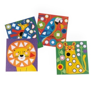 MR_679605 Set creativ cu stickere geometrice Les Toupitis Moulin Roty