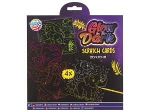 Set creativ de razuit fosforescent, Glow in the dark, pentru baieti(Baieti) Baieti