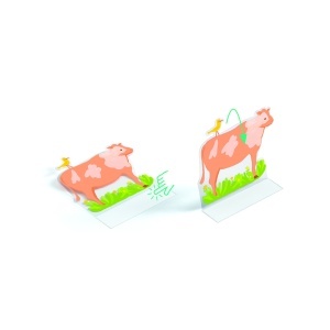 Pachet Djeco cu stickere reutilizabile -Ferma, certificat FSC