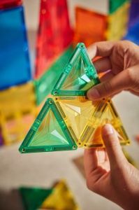Set magnetic de construcție Inventiv 110 piese – jucărie STEM pentru copii