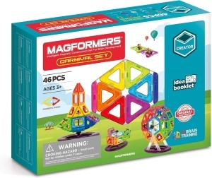 Set magnetic de construit Magformers, Carnival Plus, 48 piese
