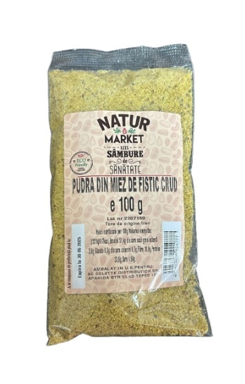 Pudra din fistic crud 100g - Img 2