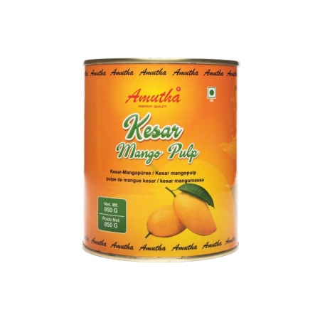 Conserva cu piuree pulpa de mango, Kesar, 850 g