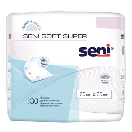 Aleze / Protectii pentru pat Seni Soft Super, 60x60cm, 30 buc.