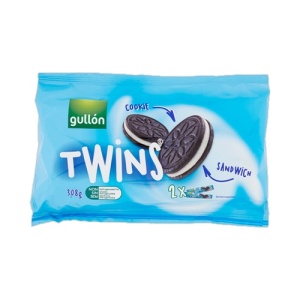 Biscuiti twins oreo Gullon 2x154g