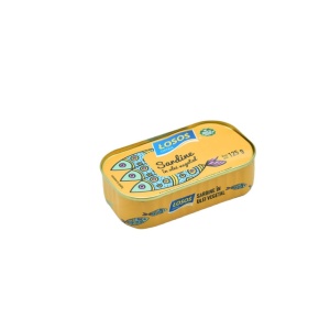Sardine in ulei, Losos, 125g