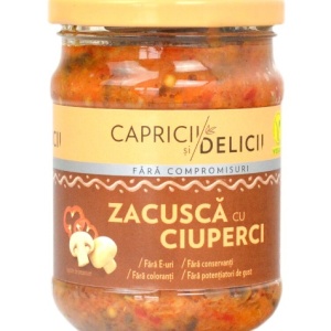 Zacusca cu ciuperci C&D, 250g