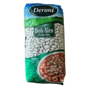 Deroni fasole alba bob ales 900g