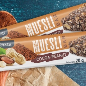 Baton muesli bar, cacao si alune, Cornexi, 20g