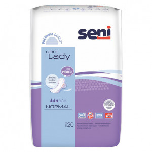 Absorbante pentru incontinenta Seni Lady NORMAL, 20 buc 3picaturi