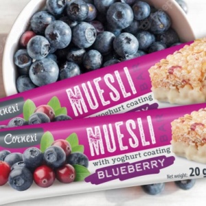 Baton muesli bar, afine si iaurt, Cornexi, 20g