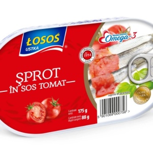 Sprot in sos tomat, Losos, 175g