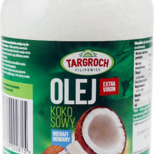Ulei extravirgin de cocos nerafinat Targroch, 900ml