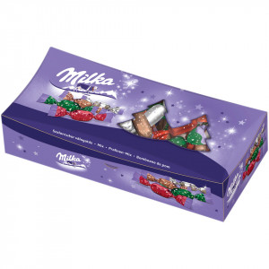 Bomboane pom Craciun MARTIPAN, Milka 310g