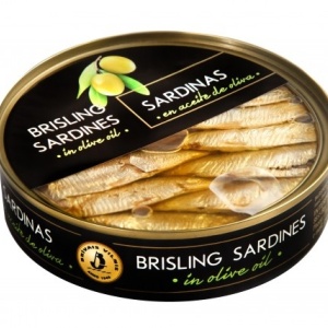 Sardine brisling in ulei de masline, 160g